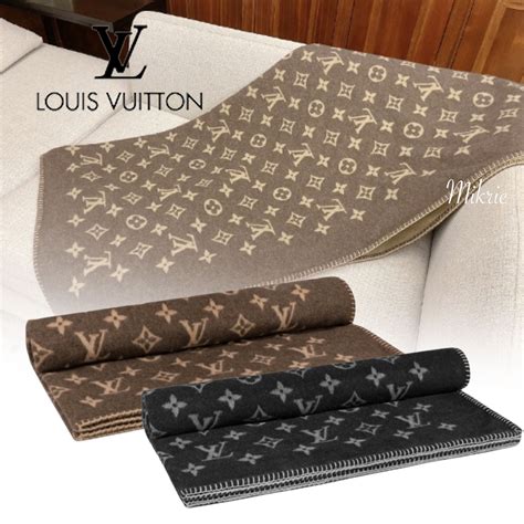 louis vuitton monogram eclipse blanket.